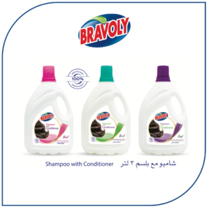 شامبو مع بلسم 3 لتر
