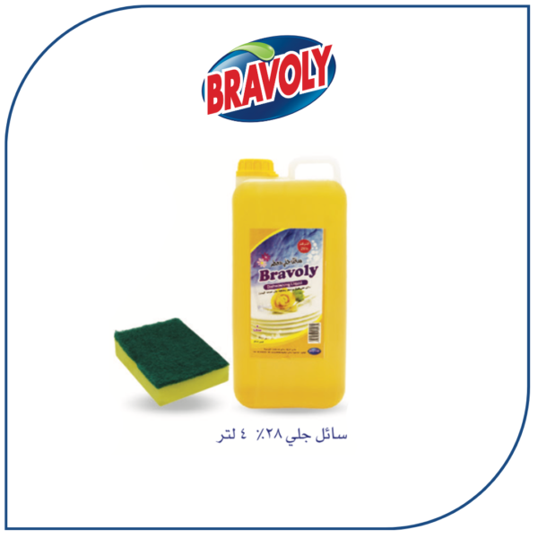 سائل جلي 4 لتر %24